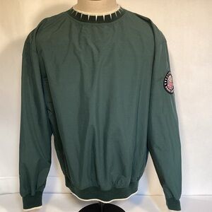 Vintage Greg Norman Golf Pullover windbreaker jacket mens size small